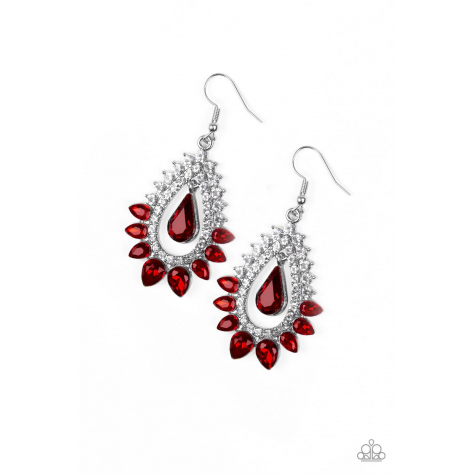 Boss Brilliance Red Earrings            